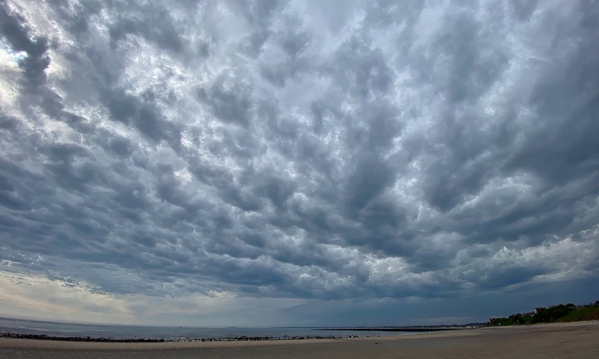 ‘After the Gold Rush’ from Foxton across Alnmouth Bay.