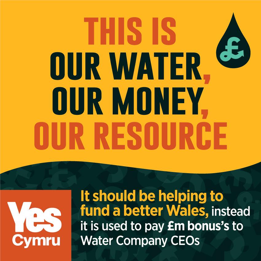 🏴󠁧󠁢󠁷󠁬󠁳󠁿 This is OUR water! 🏴󠁧󠁢󠁷󠁬󠁳󠁿 Now, WHERE'S OUR MONEY ? Join us: yes.cymru/join #IndyWales #CofiwchDryweryn