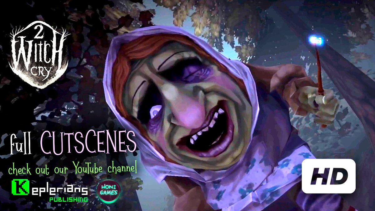 Did you get caught by the crying witch?⚡🪄 Full Cutscene #WitchCry2 GAME OVER. Check out our #YouTube channel! 🧙‍♀️ Go watch it now! 👉 youtube.com/watch?v=9HEpiO… #KepleriansPublishing #HorrorGame #HoniGames #IndieDev