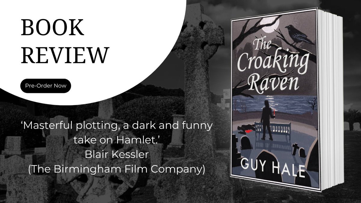 HaleWrites's tweet photo. ‘Masterful plotting, a dark and funny take on Hamlet.’

#bookreviews 
#thecroakingraven https://t.co/8UhIWimxVx