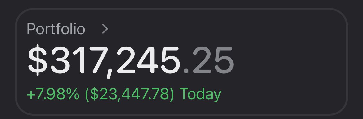Got drained towards the end of 2023 through a malicious link.  

Loaded up my wallet with the goal to make it all back.  

Fast forward to today,  I have successfully managed to make it all back and hit a portfolio ATH.  If I can do it, you can do it too.

Thank you everyone.