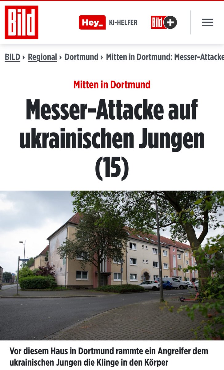 A 15 year old Ukrainian refugee was attacked with knife in Germany.

Ukrainians are again being threatened in Germany.

This is a 3rd similar story reported this year.

WTF is happening?

P.S. And then some bitch about Russophobia while no russians are attacked like that.
