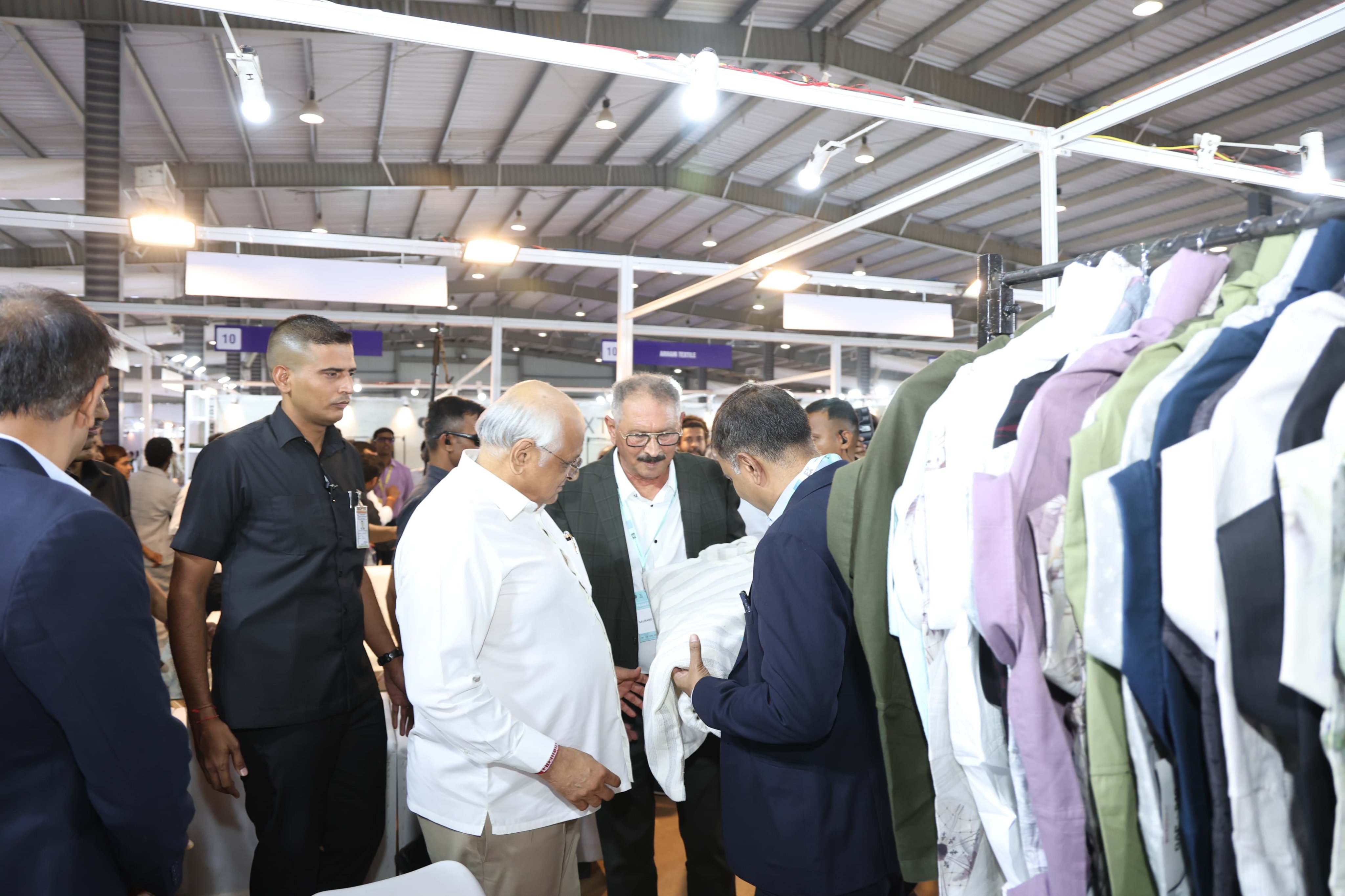 CM Patel inaugurates FABEXA Fabric Sourcing Expo 2025 in Gandhinagar