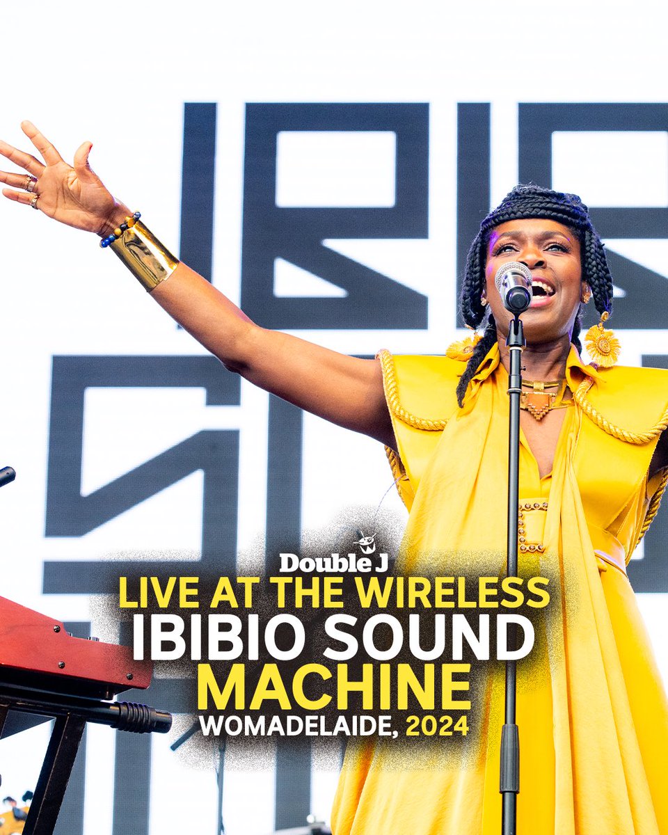 @IbibioSound live recording from @WOMADelaide going out on @DoubleJRadio down under this evening ❤️