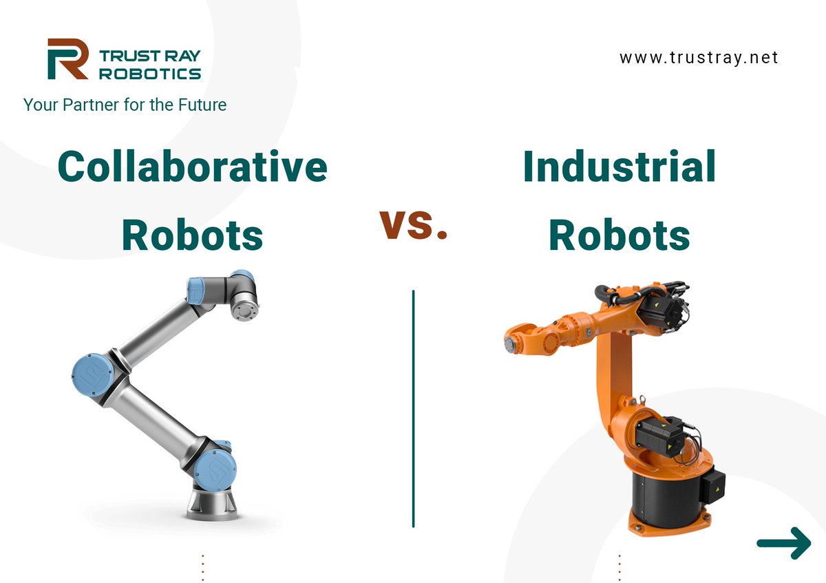 TrustRayRobotic's tweet image. Industrial Robots vs. Collaborative Robots.

wa.me/05550272200
trustray.net

#Robotics #Trust_Ray #Delta_Robot #industrial #company #software #automation #Vision_system
#Your_Partner_for_the_Future #PLC