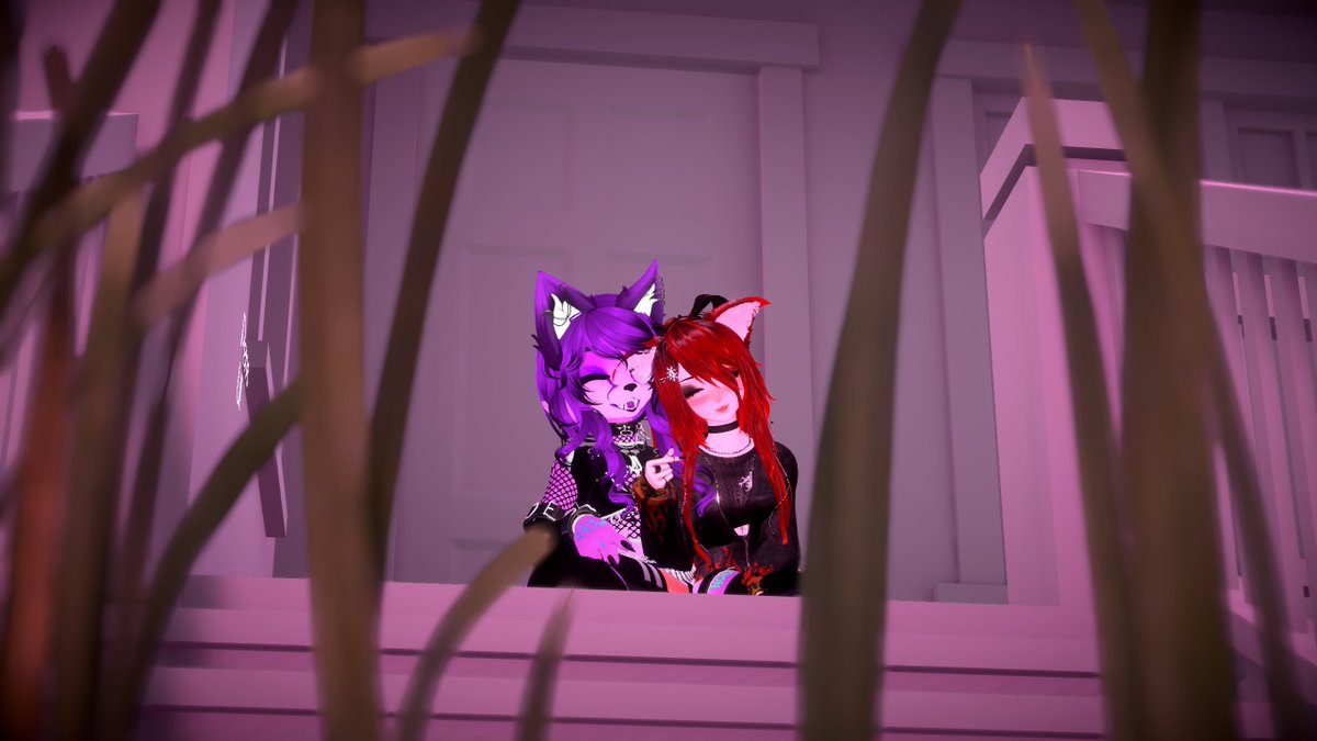 He have claimed me and I love it... when everything fell apart you appeared, I want to be there for you always @nonafurryvt 💜