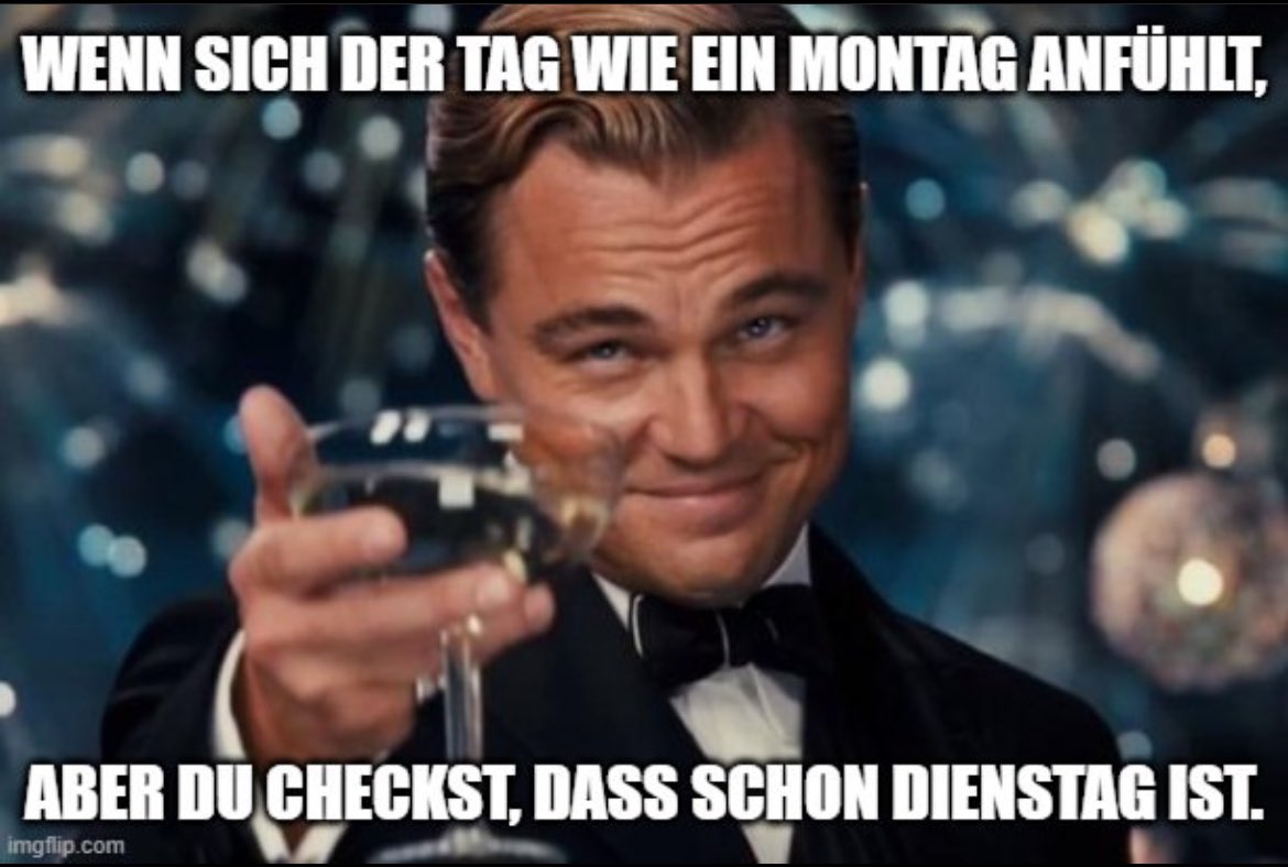 🎉 Gute Nachrichten! 🎉

Wenn sich der Tag wie ein Montag anfühlt, aber du realisierst, dass es schon Dienstag ist! 🙌

Wir wünschen euch einen guten Start in die kurze Woche 🚀

#AlmostMidweek #Dienstagsgefühl #FastMittwoch #KleineSiege #StudierendenwerkHeidelberg #STWH