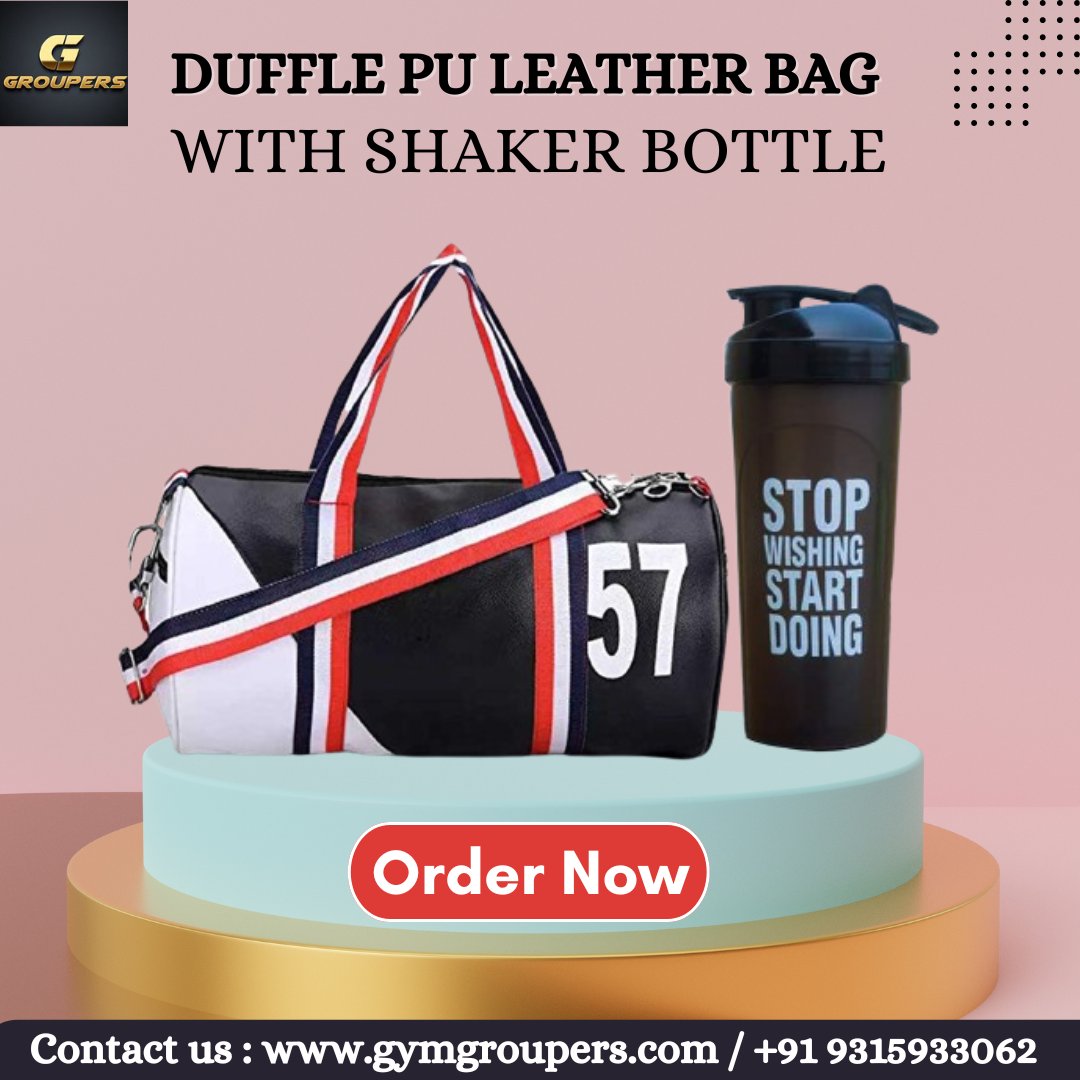 Are you ready to upgrade your gym bag? Our PU leather duffle bag with shaker bottle is just what you need. Designed for convenience and style, this bag fits all your workout essentials while keeping your drinks handy.

093159 33062

shorturl.at/FwTz5

#gymbag #gym