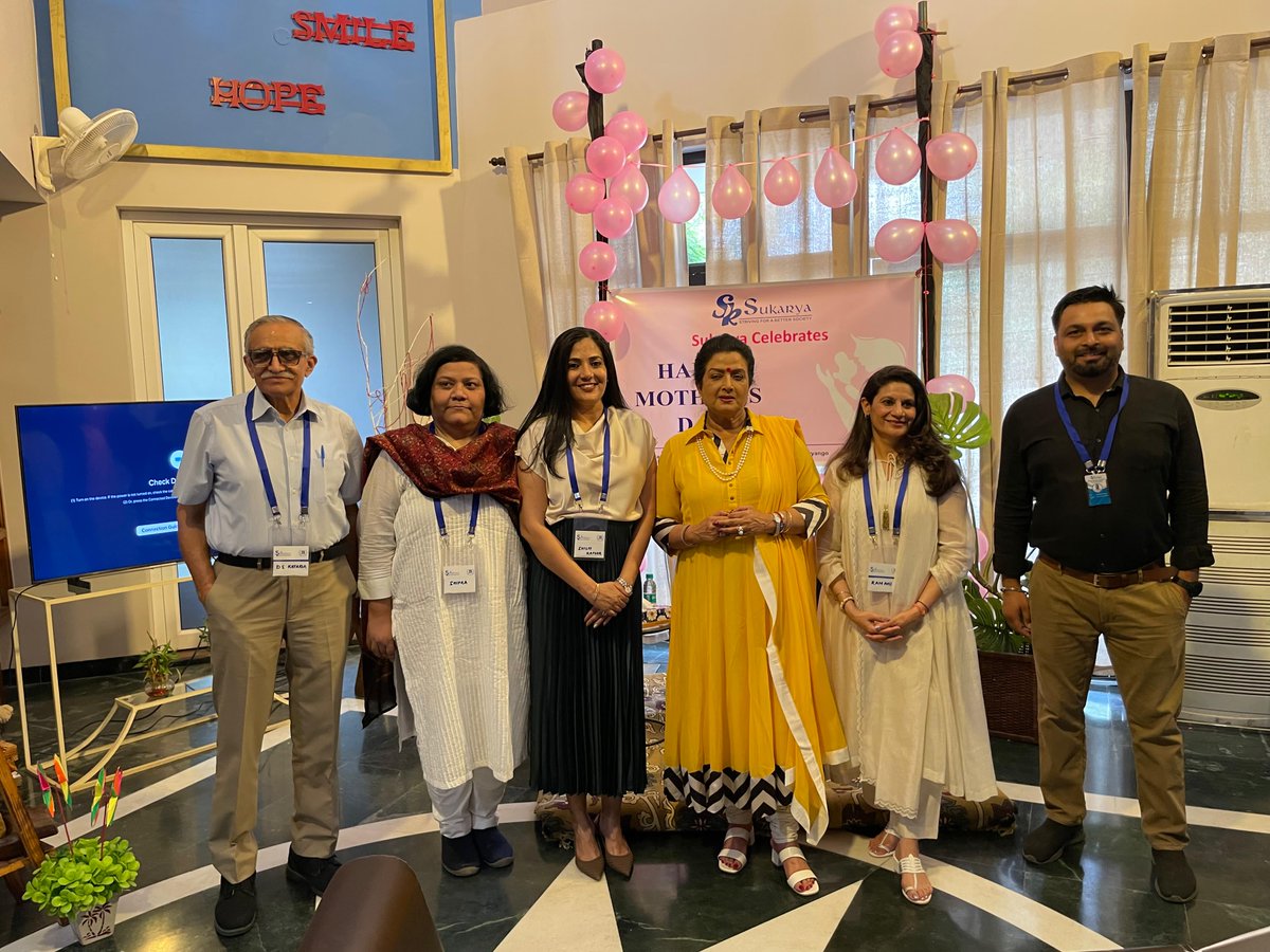 Sukarya Celebrates Mother's Day on 18 May 2024
Saturday's event was a heartfelt celebration of Mother's Day, where Sukarya's dedicated team and external guests united to honor the strength and love of mothers. Our Chairperson, Meera Satpathy, began by highlighting Sukarya's