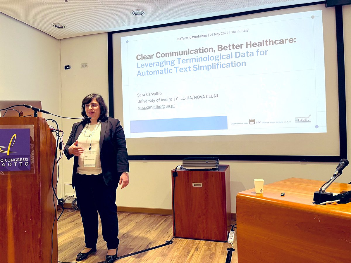 determit!2024 (@determit2024) on Twitter photo We just started our workshop with the invited talk by <a href="/sarampcarvalho/">Sara Carvalho</a>
“Clear communication, better healthcare” We just started our workshop with the invited talk by <a href="/sarampcarvalho/">Sara Carvalho</a>
“Clear communication, better healthcare”