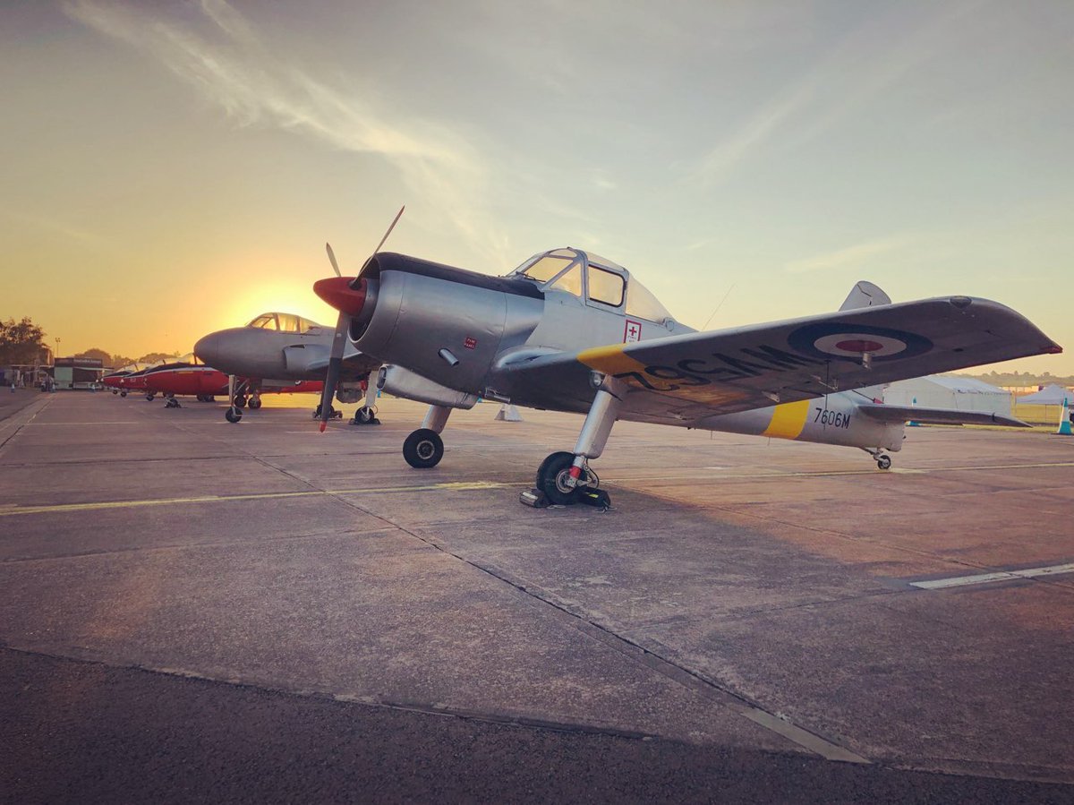 Who remembers this static line up from a recent @cosfordairshow? I wonder what we'll put on this dispersal in a couple of weeks? 🤔 📸 @thresholdaero