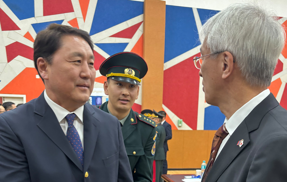 🇯🇵🇲🇳The Director-General of the JSDF Central Hospital observed the Mass Causality Response Exercise (# MCRE) conducted by the Central Military Hospital of Mongolia based on the results of ten years of capacity building assistance, and encouraged the working in the field.