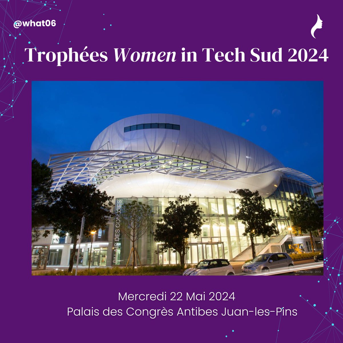 C'est avec impatience que nous vous attendons demain aux Trophées Women In Tech Sud.

Nous comptabilisons déjà plus de 300 inscrits, il reste encore quelques places!
Reserve gratuitement ton billet ici 👇
🎟️helloasso.com/associations/w…

#TWITS2024 #WHAT06 #antibesjuanlespins