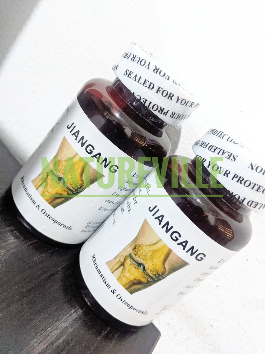 Jiangang Bone Supplement 
For Rheumatism & Osteoporosis

It's effective for treatment of rheumatism, arthritis, osteoporosis, knee pain, waist pain, pain of shoulder and back 

Price: 8,000 naira 

📩Dm To Order 
Link in bio

Location: Port Harcourt
Nationwide Delivery 🚚