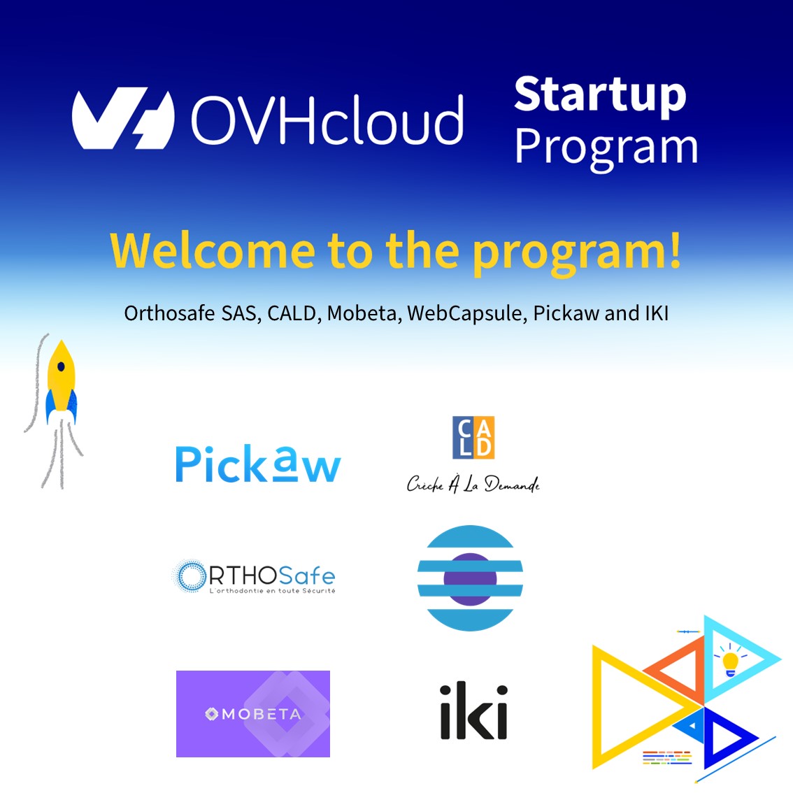 ClarkeJonathan9's tweet photo. ๐Showcasing the brilliant innovators in the @OVHcloudStartup Program - w/ a notable @laFrenchTech presence
๐ฆด#ORTHOSAFE SAS
๐ถ#CALD
๐ฒ@MobetaSec
๐#Webcapsule
๐ฏ @Pickaw
๐ @Iki_Diag
Proud to support these #startups as they pave the way forward!
#Tech #Innovation #Sustainable https://t.co/3807iCR4bz
