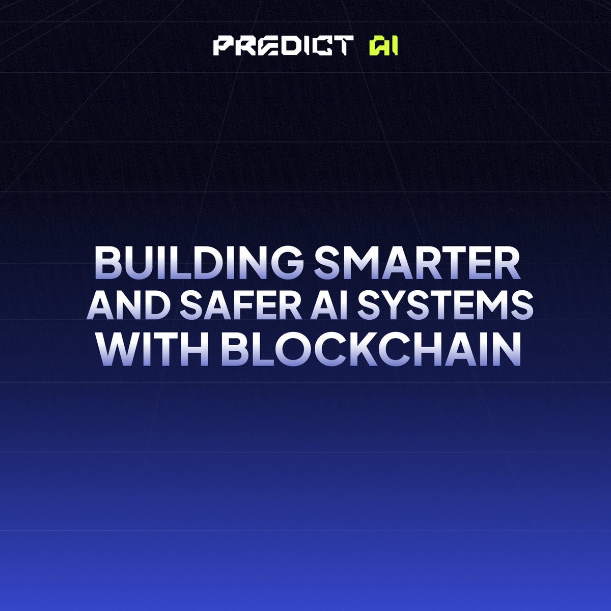 PredictAIToken's tweet photo. Why is the synergy between #blockchain and #AI so powerful?🌟Blockchain brings transparency, security, and trust to AI operations ensuring data used is unalterable and processes verifiable. It's all about building smarter, safer AI systems and that's what we do at @PredictAIToken https://t.co/PZtDr8klpD