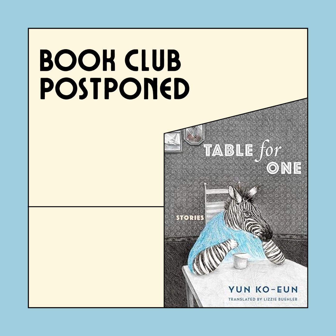 🚨 Important Update 🚨 Hey book lovers! Our upcoming book club meeting is postponed due to the health condition of one of our moderators. We’re rescheduling to Friday, June 21st, 2024. We apologise for any inconvenience and appreciate your understanding.