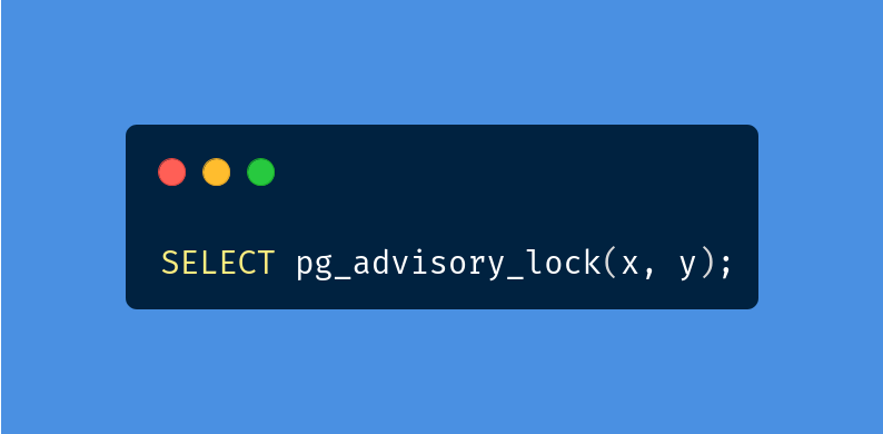 💥PG advisory locks considered dangerous. The following query can crash your DB.💥 HighlanderPG uses these locks to ensure that your process (data syncer, email sender, cron job runner, etc) is running on just one of your nodes. 1/🧵