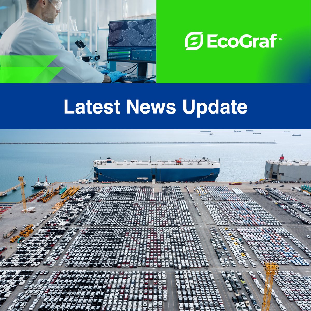 EcoGraf's tweet image. EcoGraf presents our latest news update. Including our recent @_Amira_Global research, we emphasise the impact of #US #tariffs on #naturalgraphite &amp;amp; we were pleased to participate in the #EU Raw Material Summit.
Read more &amp;gt; tinyurl.com/38djyufh

ASX: $EGR FSE: $FMK OTC: $ECGFF