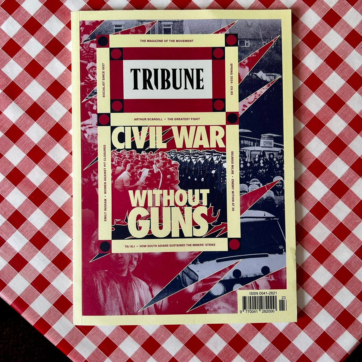 Our latest issue, ‘Civil War Without Guns,’ is out now. Arthur Scargill, Seumas Milne, David Peace and more explore the social fabric that fought and sustained the miners’ strike, what we lost in defeat, and how we rebuild. Subscribe here: tribunemag.co.uk/subscribe/?cod…