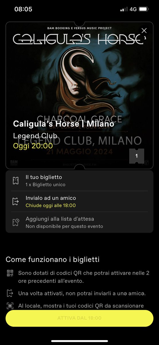 viciotage's tweet photo. Today is the @CaligulasHorse day!! See you in Milan! https://t.co/cfiaeQGCBx