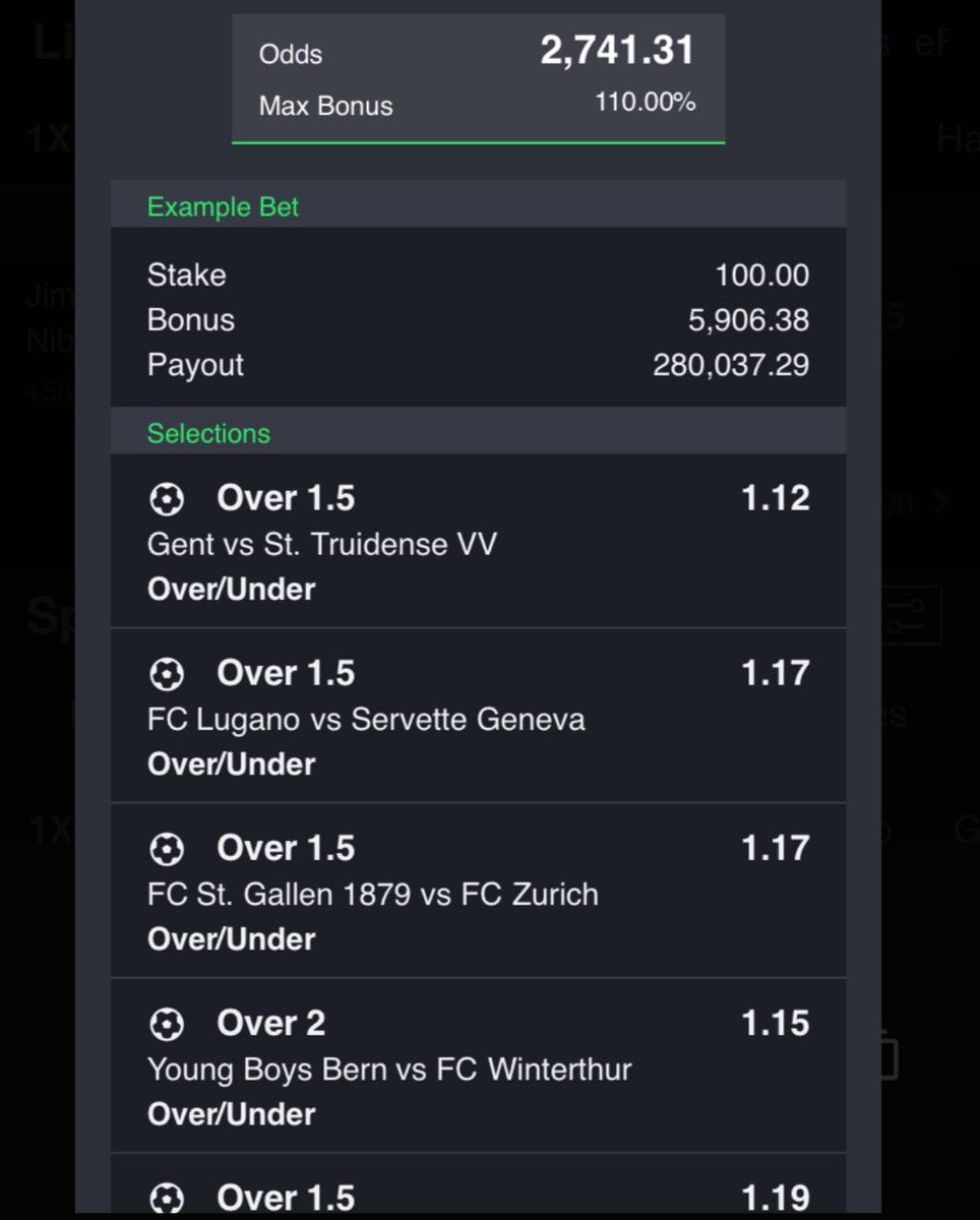 Over 1.5 lovers fund your sportybet account with 500 naira and retweet 🔥