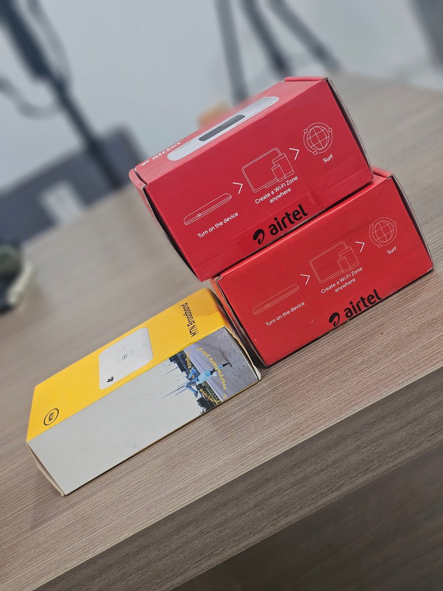 I'm giving away three free MTN and AirtelTigo MiFi devices, all of which have been unlocked for all networks. To win, simply follow and quote this post. The three quotes with the fewest comments will be the winners. I will announce the winners on May 28, 2024.