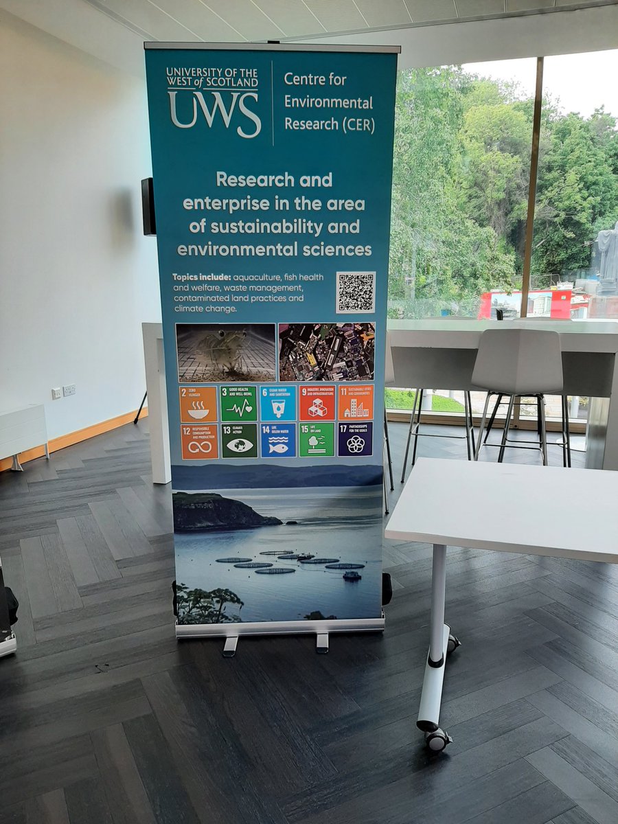 Looking forward to a busy couple of days at @UniWestScotland @CER_UWS research festival 2024. Research culture under the microscope. Really pleased PhD students from @HAW_Hamburg across for a visit, posters and 3MT tomorrow! #UWSResearchmatters