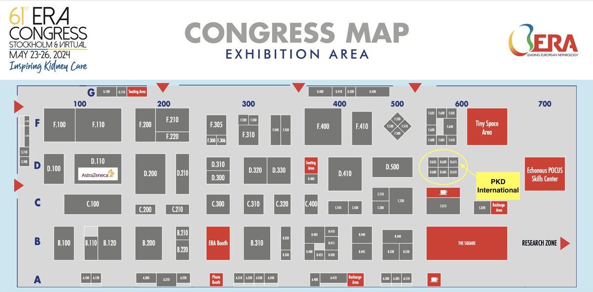 Only 2 days to #ERA24 and we are very excited about the many #ADPKD #ARPKD sessions! Join us at the PKD International Booth D615 and get in touch to schedule a meeting!