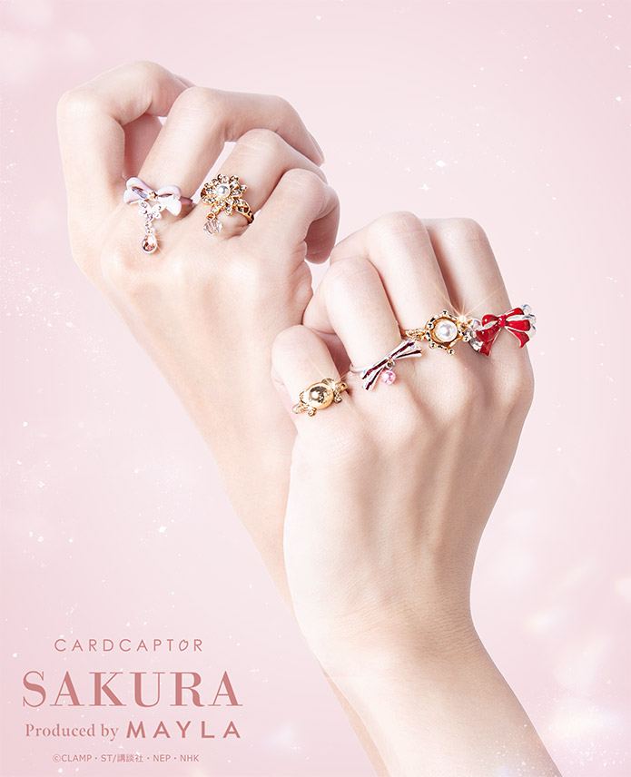 Los anillos de Sakura de MAYLA son tan bonitos que los queremos todos 😭