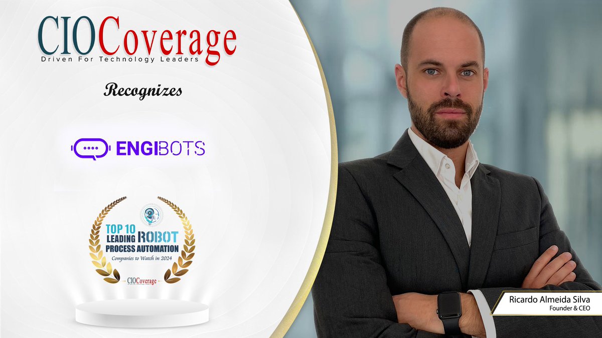 ⭐ We are proud to showcase Engibots in our latest edition, ft. Ricardo Almeida Silva CEO and founder for their significant contributions.

Read here: ciocoverage.com/engibots-unloc…

#ciocoverage #SpecialEdition #Excellence #Congratulations #Featured #Watchlist #b2b