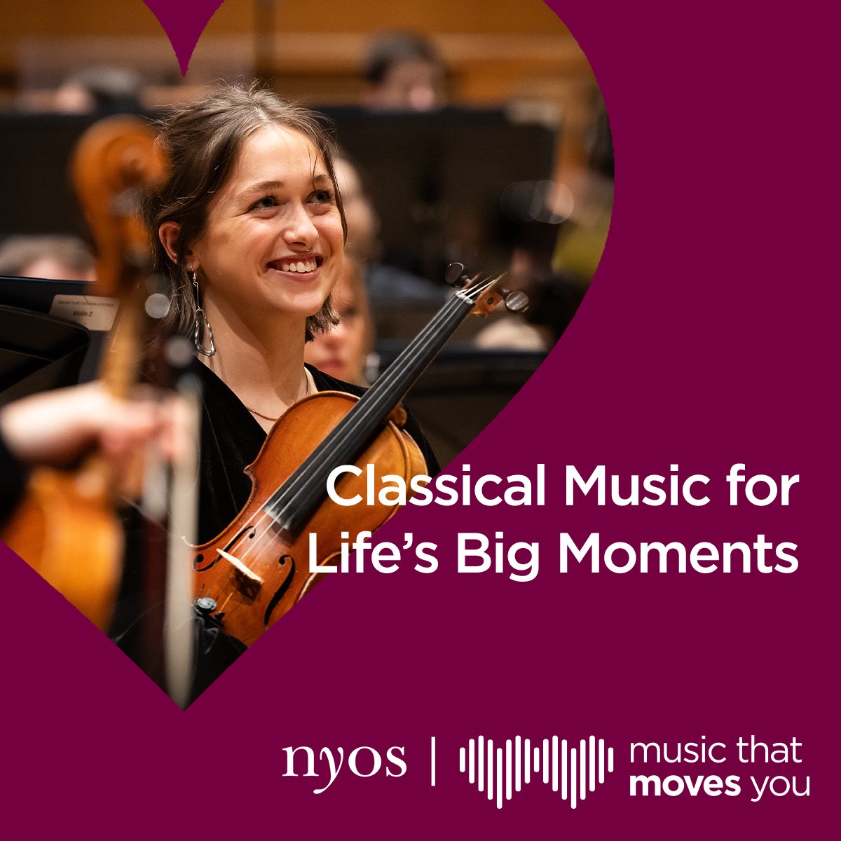 📣 We’re joining organisations across the country to celebrate the incredible power of classical music! 🎻🎶 NYOS are supporting the launch of an exciting new campaign from @aborchestras which aims to showcase the value of music-makers and the #musicthatmovesyou 👏🏽
