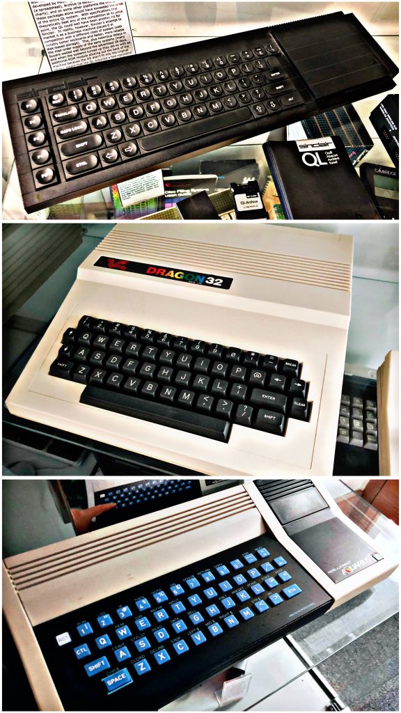 For today’s #RetroTrio we have the #Sinclair #QL, #Dragon32 and #Mattel #Aquarius. Which do you keep, gift and delete from history? #RetroComputing #ComputerHistory #RetroGaming #VideoGames