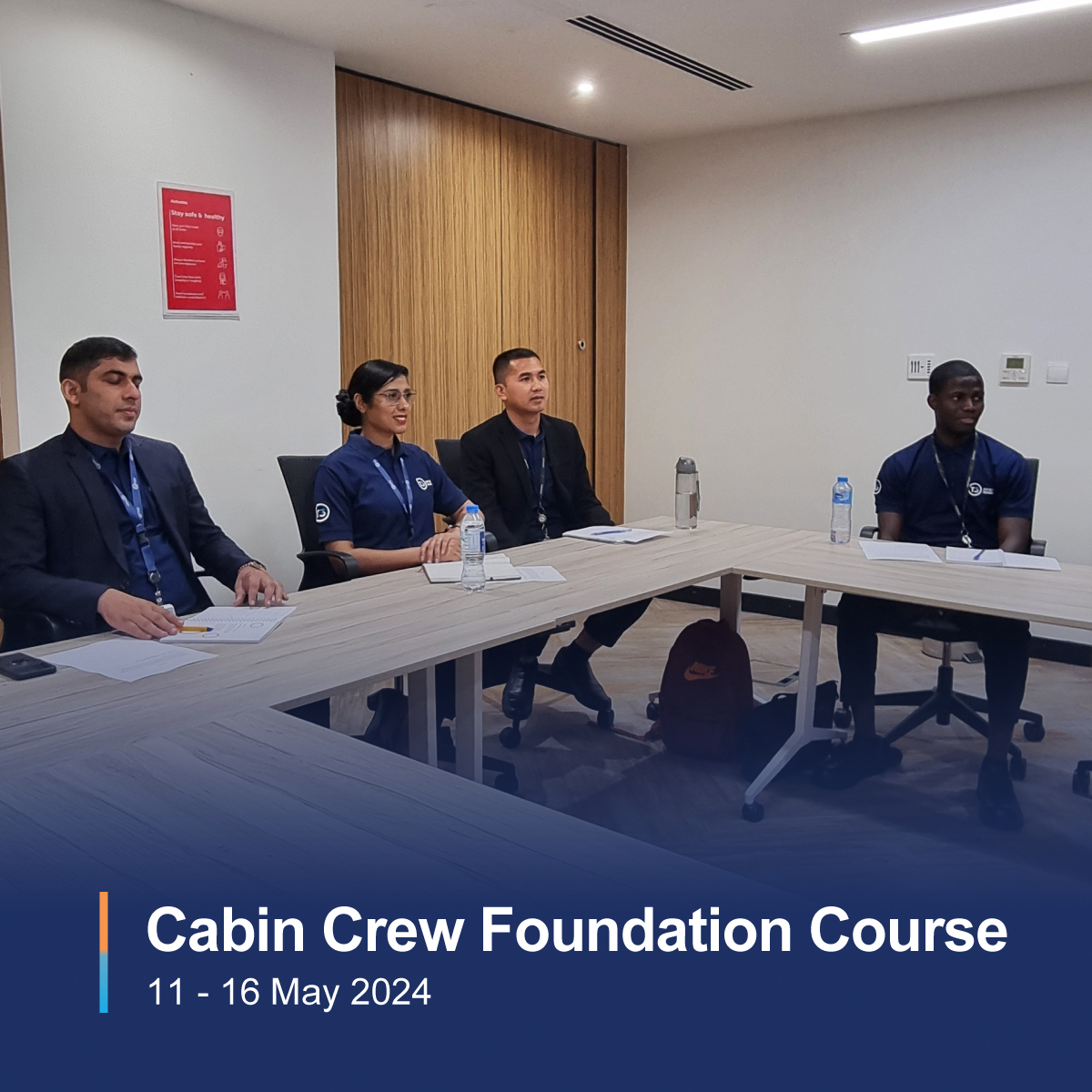 The Cabin Crew Foundation Course is your launchpad to a rewarding career in the skies. Enhance your communication skills, be prepared, and groomed to master the cabin crew airline selection programme. ​

Contact +971 50 6282174​

#t3aviationacademy #cabincrew #flightattendant