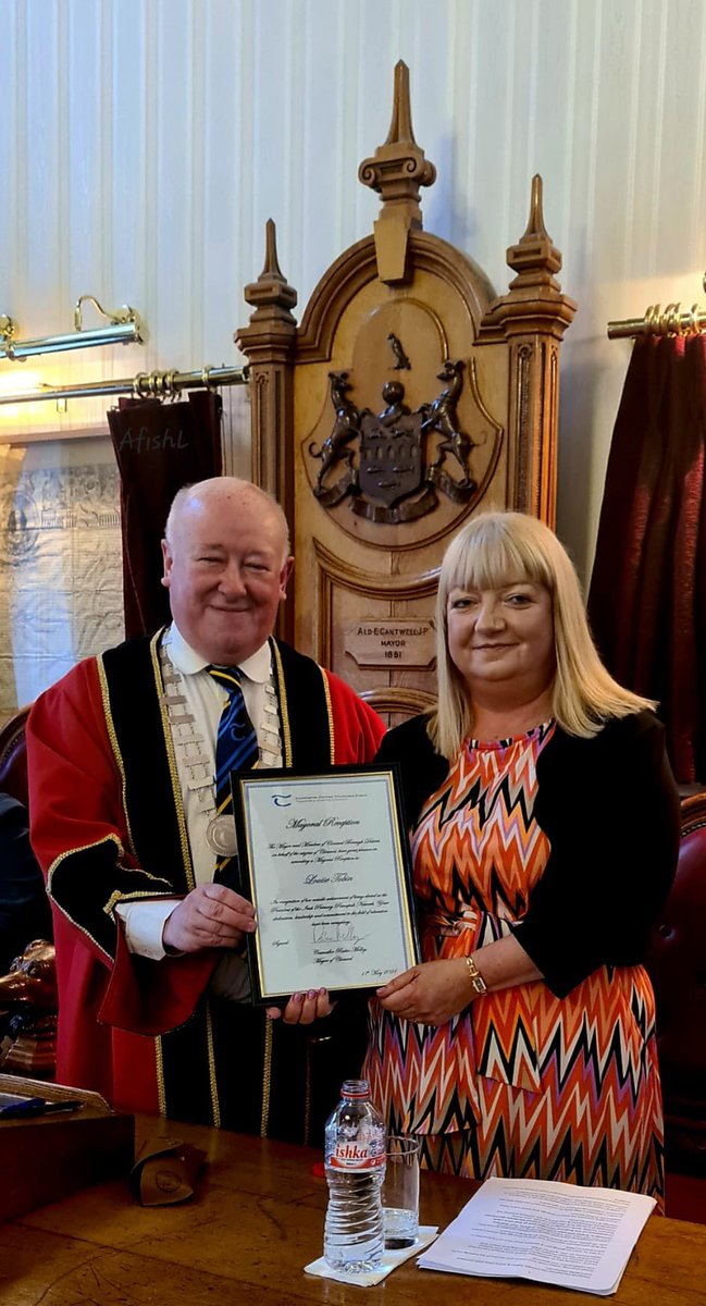 LindaDennehy's tweet photo. A wonderful night for the leading ladies of IPPN at the Mayoral Reception held to honour President Louise Tobin in Clonmel recently! @TobinLouise @IPPN_Education @WomenEd https://t.co/UxL5jFdURS