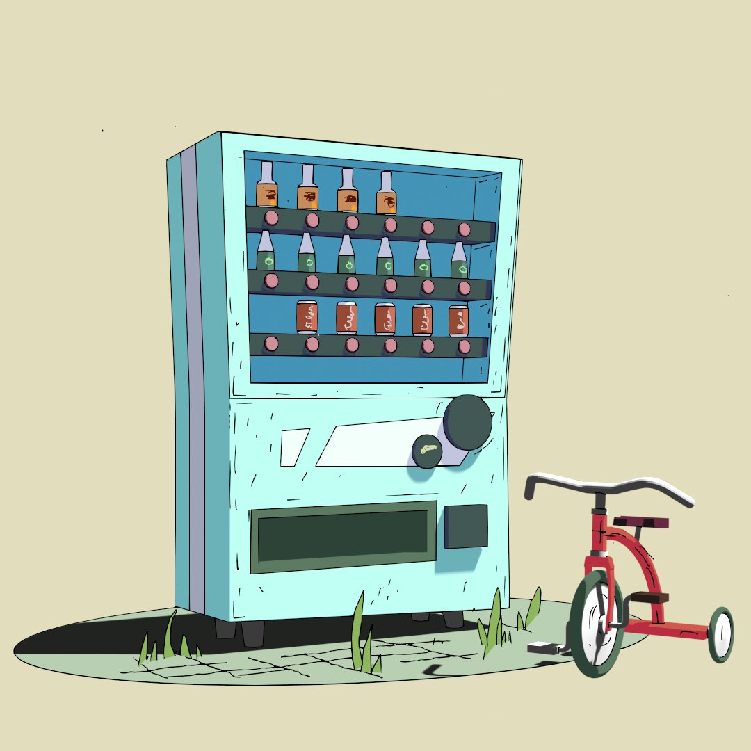 Followed a grease pencil tutorial by lacruzo #blender