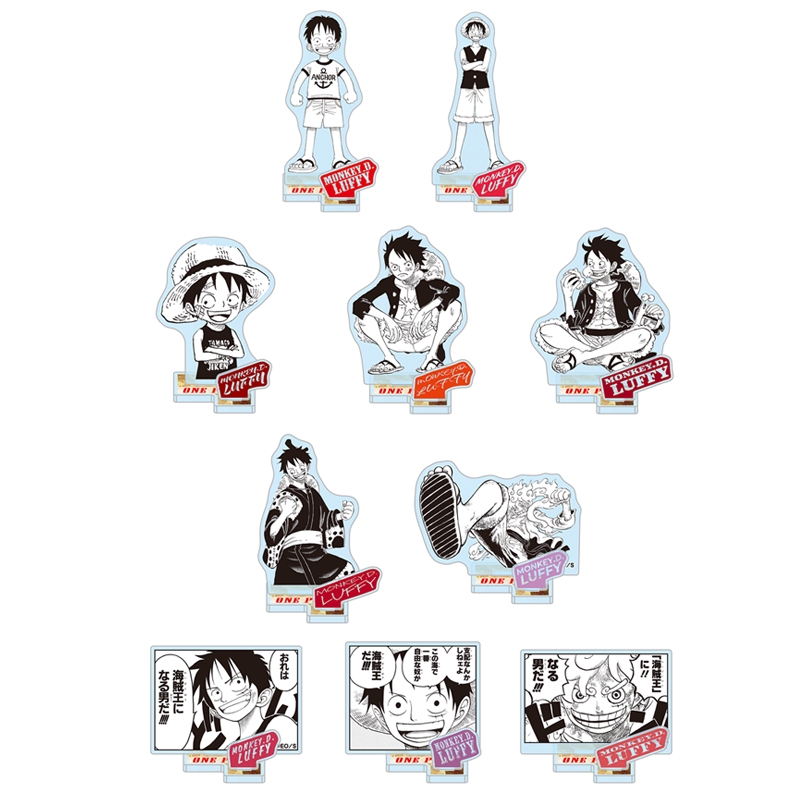 ワンピース　ルフィ　アクリルフィギュアコレクション　冬 冒険Ver ONE PIECE 「週刊少年ジャンプ」アクリルフィギュアコレクション