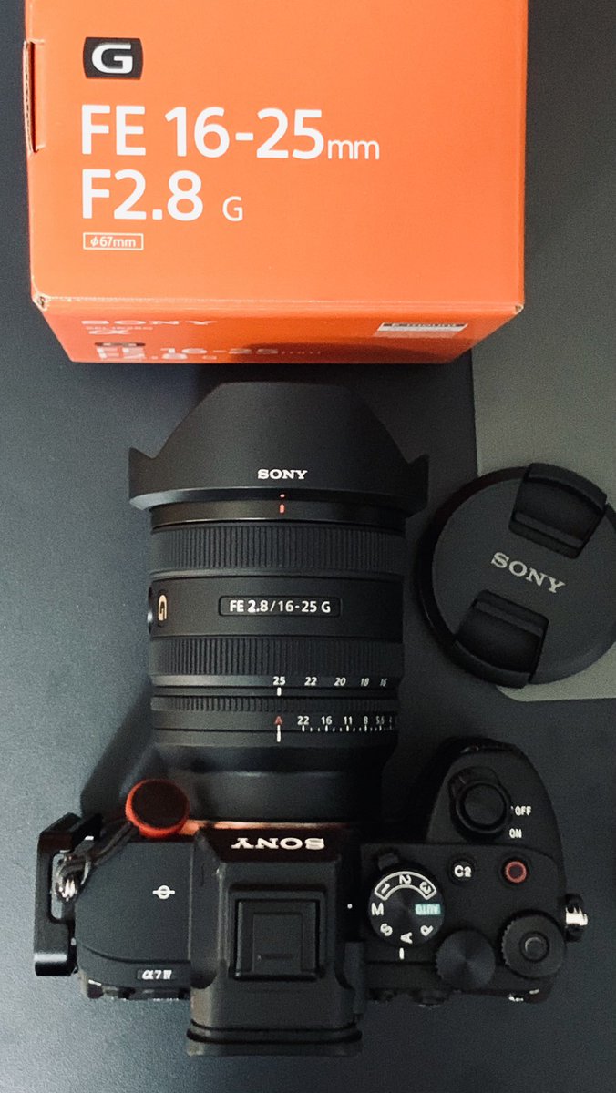 @SonyAlpha I bought it on release day at the SONY store in Japan! Great quality of video and photography, compact and great lens📸