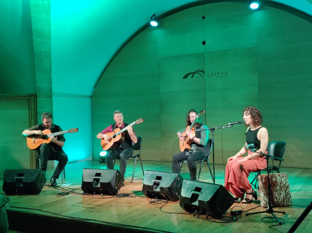 Juankargopa's tweet photo. Algunos momentos del concierto el domingo en la Cripta de la Ermita de Cambrils https://t.co/5U67zG5fB6