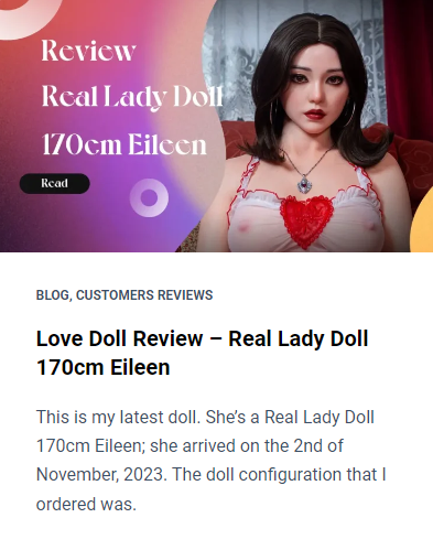 real love sex dolls review A Sex Doll Review Shows You What the Real World of Sex Doll Player is Like main image 1