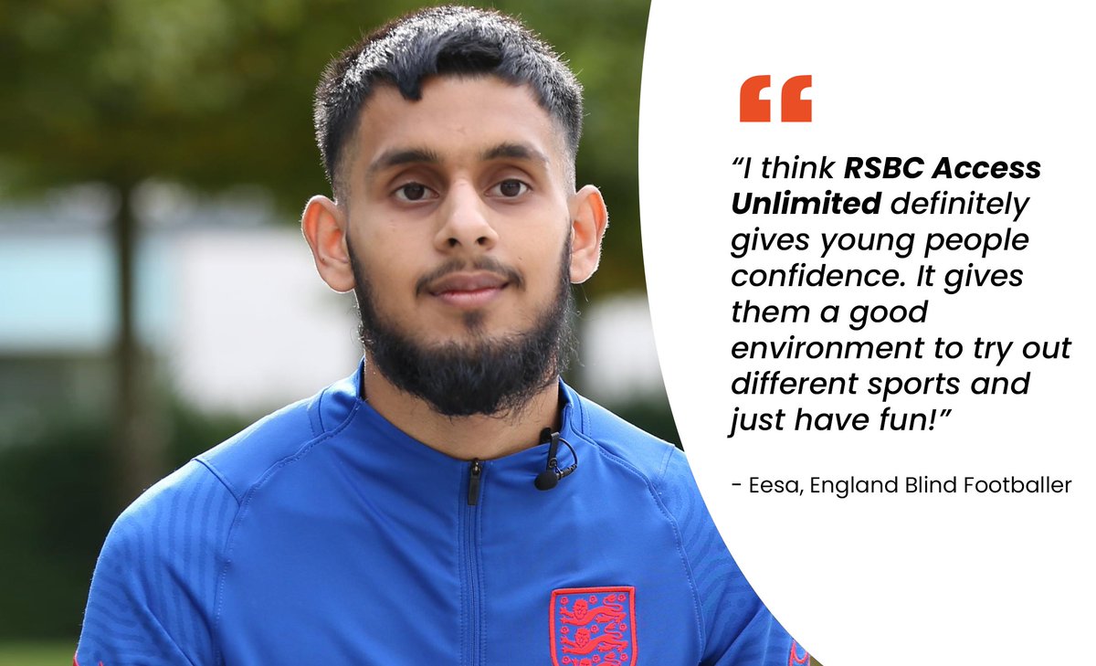 Eesa's journey from playground to #WorldBlindGames is inspiring! With RSBC and partners like @WBAFoundation, #blind and #PartiallySighted youth can access inclusive sports, have fun, and fulfil dreams. 🌟 

👉Find out more: ow.ly/lkyk50RMUhz

#InclusiveSports  @TNLComFund