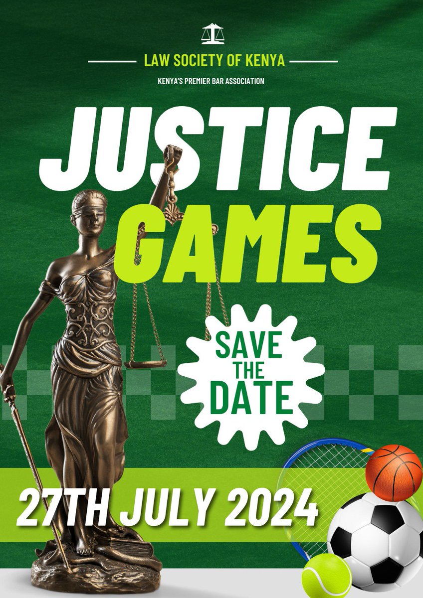 Save the date for the #LSKJusticeGames2024