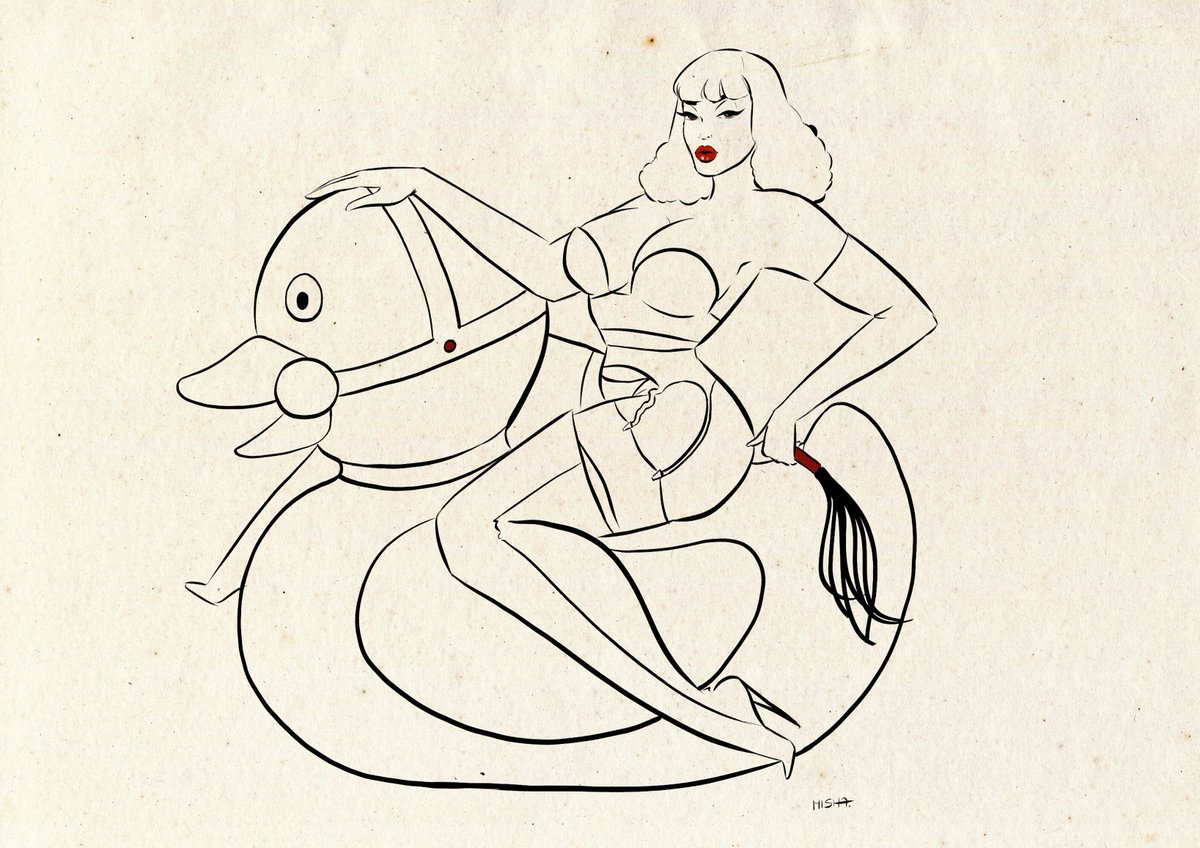 MishaPinupArt tweet media