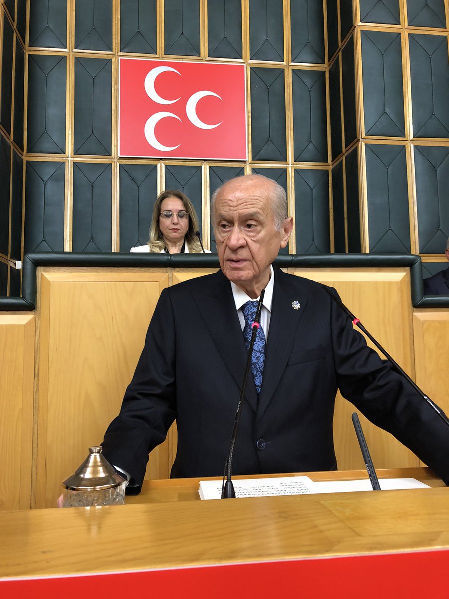 MHP TBMM Grup toplantımız başladı, Genel Başkanımız Sayın Devlet Bahçeli @dbdevletbahceli konuşuyor.