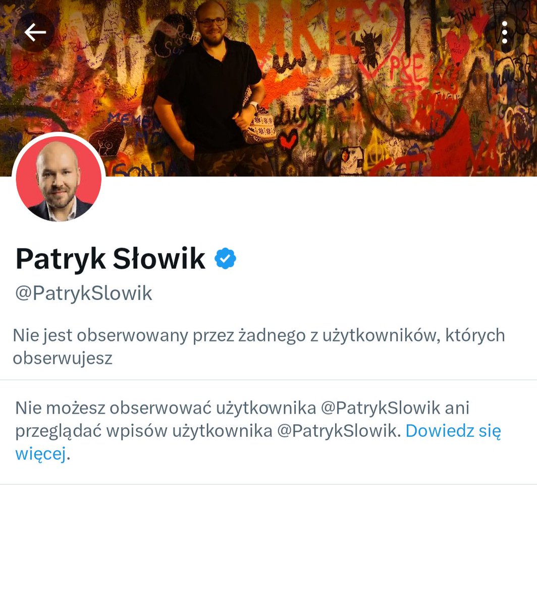 Niezależny i odważny dziennikarz z WP Patryk Słowik zablokował mnie za kilka słów prawdy o Suwarcie, redakcji i jego pseudodziennikarstwie. A wystarczyło tylko zacytować Pismo Święte. #CzwartaPseudowładza