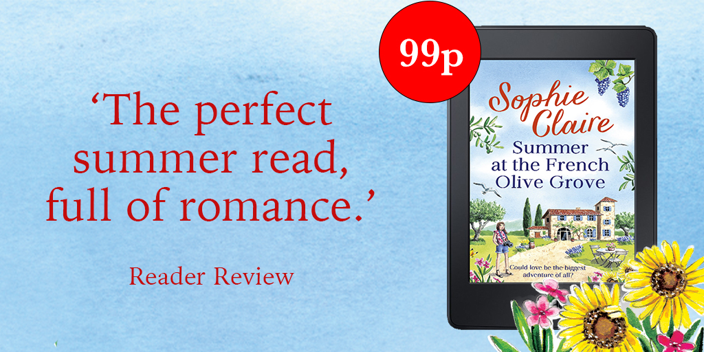 My #tuesnews @RNAtweets is SUMMER AT THE FRENCH OLIVE GROVE is just 99p until end of May.🥳 getbook.at/FrenchOliveGro… He's her best friend - and he's getting married. 🫒💚🌞