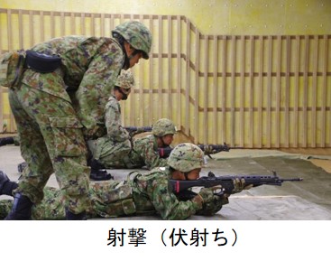 第15旅団（第51普通科連隊 新隊員教育隊）は、5月14日、勝連分屯地