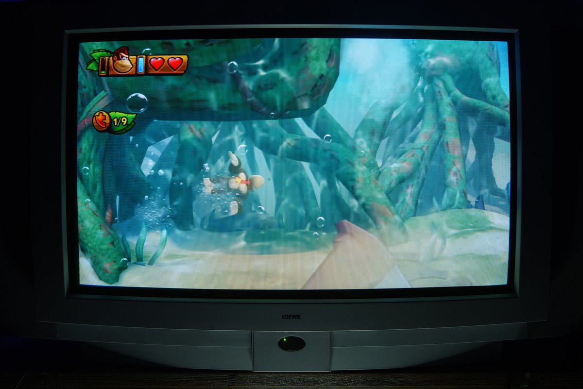LoeweAconda_CRT's tweet photo. Donkey Kong Country Tropical Freeze on the Nintendo Switch.

The start of a series of updates featuring the last entry to this beloved franchise.

#NintendoSwitch #Loewe #Planus #CRT #pixels #480p #vga #60hz #loewetv #crestronhdscaler #donkeykongcountry #dkctf https://t.co/avtrbhmtwP
