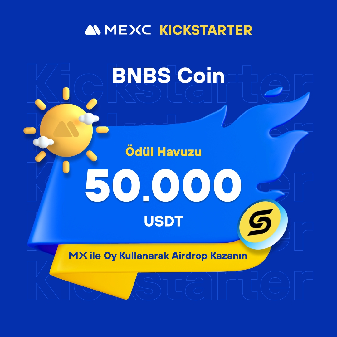 🚀 #MEXCKickstarter - @BNBScoin $BNBS Projesi için Oy Kullanın, 50.000 $USDT Airdrop Kazanın! 🗳️ Oylama Tarihi: 1 Mayıs 2024 11.00 - 22 Mayıs 2024 10.50 📌 Ayrıntılar: mexctr.info/3K90foT #MEXCTürkiye #MXToken #MX #BTC