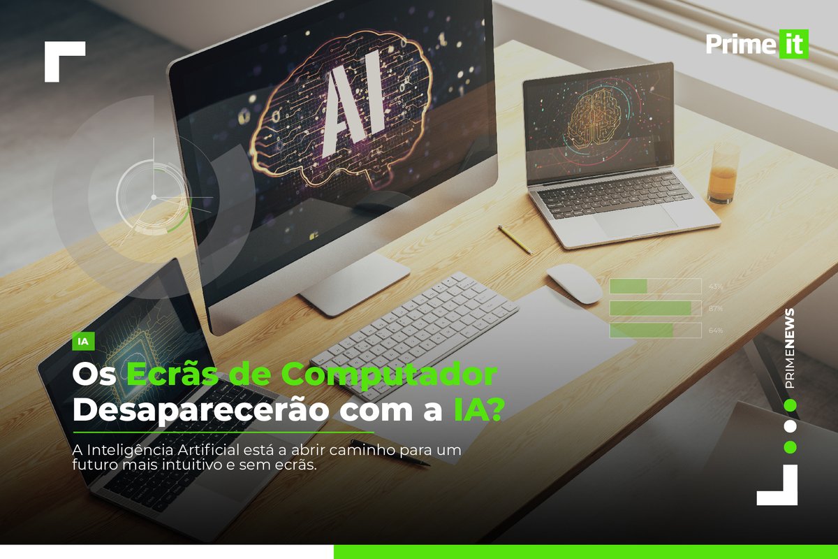PrimeIT's tweet image. O desenvolvimento da #IA está a abrir caminho para um futuro mais intuitivo e sem ecrãs. Mas será que os ecrãs de #computador se tornarão totalmente obsoletos?  

Lê o nosso último artigo e descobre: primeit.pt/os-ecras-de-co…